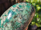 Polished Emerald Mica 'Mutokolite' Standing Free Form x 1 From Mutoko, Zimbabwe - Toprock Gemstones and Minerals 