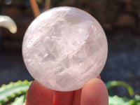 Polished Rose Quartz Spheres x 12 From Madagascar