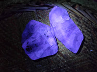 Natural Watermelon Fluorite Cobbed Specimens x 28 From Uis, Namibia