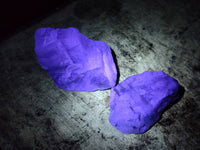 Natural Watermelon Fluorite Cobbed Specimens x 28 From Uis, Namibia