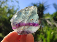 Natural Watermelon Fluorite Cobbed Specimens x 28 From Uis, Namibia