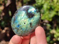 Polished Labradorite Galets x 12 From Tulear, Madagascar