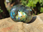 Polished Labradorite Galets x 12 From Tulear, Madagascar - Toprock Gemstones and Minerals 