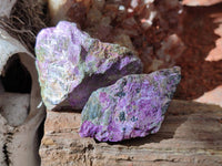 Natural Stichtite Cobbed Specimens x 35 From Barberton, South Africa