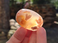 Polished Flower Agate Free Forms x 35 From Antsahalova, Madagascar