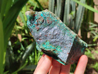 Natural Shattuckite, Malachite, Cuprite, Bornite, Chalcocite  Specimens x 3 From Kaokoveld, Namibia