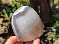 Polished Mixed Selected Agate Standing Free Forms x 4 From Madagascar