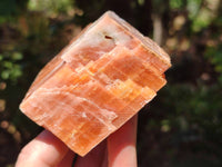Natural Fluorescent Sunset Orange Calcite Specimens x 6 From Spitzkop, Namibia