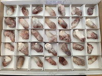 Natural Red Hematoid Quartz Crystals x 35 From Karoi, Zimbabwe