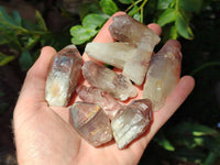 Natural Red Hematoid Quartz Crystals x 35 From Karoi, Zimbabwe