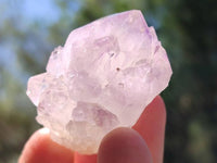 Natural Sunburst Amethyst Spirit Quartz Crystal And Clusters x 20 From Boekenhouthoek, South Africa