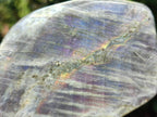 Polished Purple Flash Labradorite Standing Free Forms x 2 From Tulear, Madagascar - Toprock Gemstones and Minerals 
