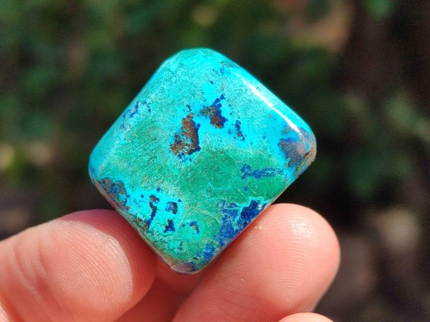 Polished Shattuckite Free Forms x 35 From Congo - Toprock Gemstones and Minerals 