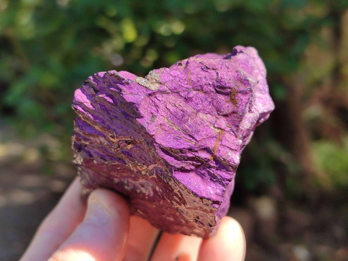 Natural Selected Rough Purpurite Specimens x 12 From Erongo, Namibia - Toprock Gemstones and Minerals 