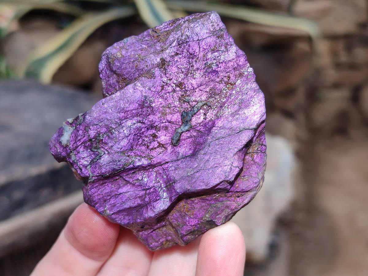 Natural Selected Rough Purpurite Specimens x 12 From Erongo, Namibia - Toprock Gemstones and Minerals 