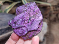 Natural Selected Rough Purpurite Specimens x 12 From Erongo, Namibia