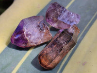 Natural Window Amethyst Crystals x 70 From Chiredzi, Zimbabwe