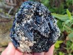 Natural Schorl Black Tourmaline with Mica x 2 From Erongo, Namibia - Toprock Gemstones and Minerals 