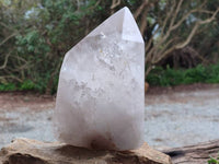Polished Window Clear Quartz Crystal With Inclusions x 1 From Madagascar