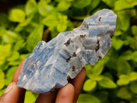 Natural New Sky Blue Calcite Specimens x 12 From Spitzkop, Namibia