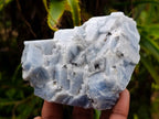 Natural New Sky Blue Calcite Specimens x 12 From Spitzkop, Namibia - Toprock Gemstones and Minerals 