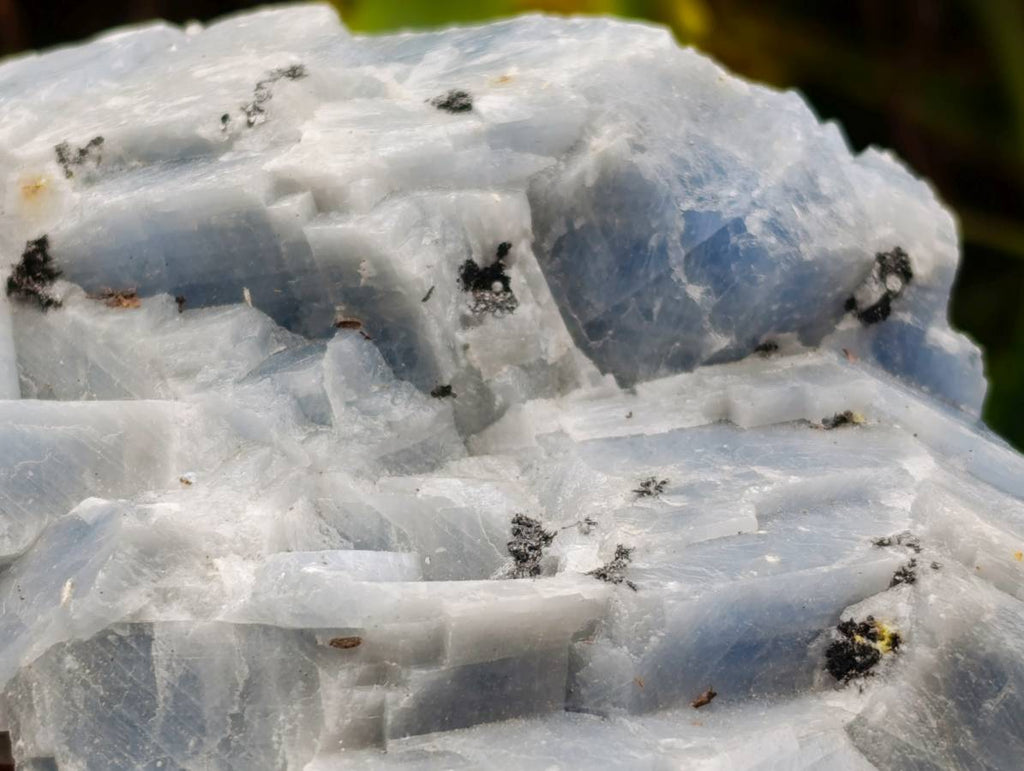 Natural New Sky Blue Calcite Specimens x 12 From Spitzkop, Namibia - Toprock Gemstones and Minerals 