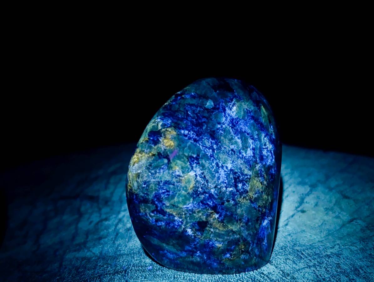 Polished Emerald Mica 'Mutokolite' Standing Free Forms x 4 From Mutoko, Zimbabwe - Toprock Gemstones and Minerals 