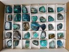 Polished Shattuckite Free Forms x 35 From Congo - Toprock Gemstones and Minerals 