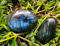Polished Labradorite Galets x 20 From Tulear, Madagascar
