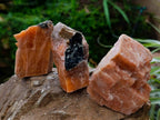 Natural Sunset Orange Calcite Specimens x 12 From Spitzkop, Namibia - Toprock Gemstones and Minerals 
