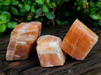Natural Sunset Orange Calcite Specimens x 12 From Spitzkop, Namibia - Toprock Gemstones and Minerals 