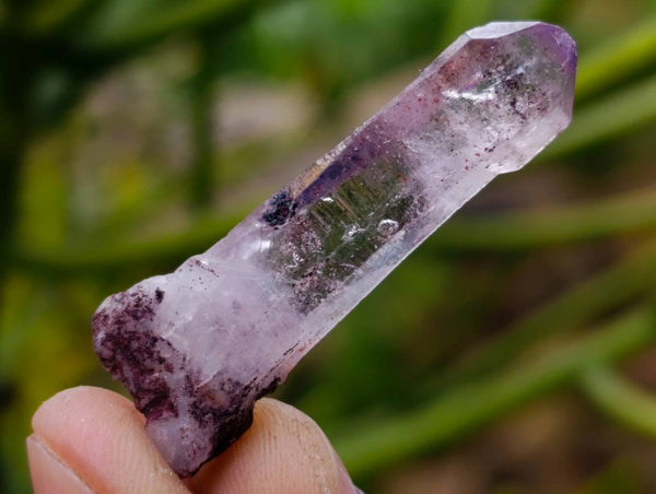 Natural Window Amethyst Crystals x 70 From Chiredzi, Zimbabwe