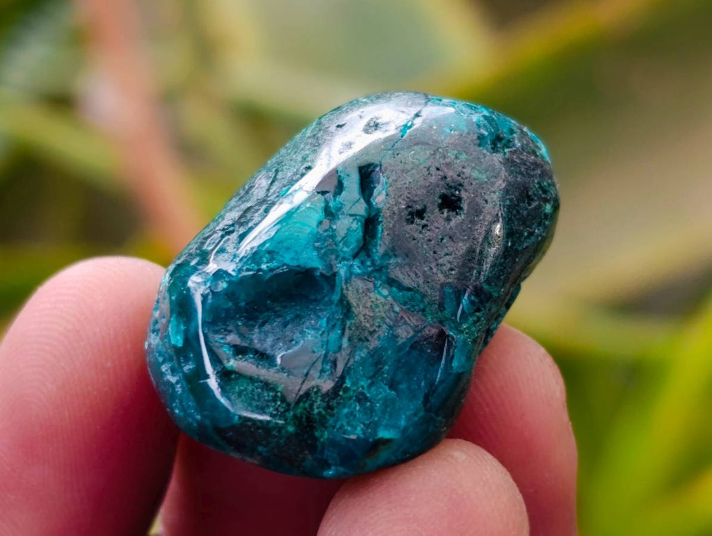 Polished Dioptase Free Forms x 35 From Likasi, Congo - Toprock Gemstones and Minerals 