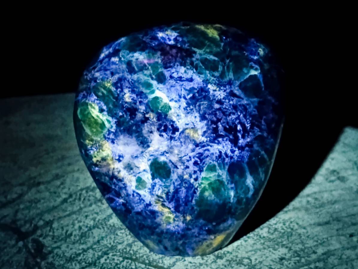 Polished Emerald Mica 'Mutokolite' Standing Free Forms x 4 From Mutoko, Zimbabwe - Toprock Gemstones and Minerals 