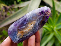 Polished Watermelon Fluorite Standing Free Forms And Free Forms x 12 From Uis, Namibia