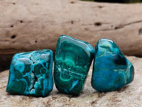 Polished Malacolla Free Forms x 35 From Kulukuluku, Congo