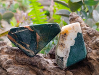 Polished Rare Chrysoprase Free Forms x 22 From Namibia