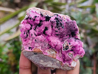 Natural Salrose Cobaltion Dolomite with Heterogenite Specimens x 3 From Kakanda, Congo