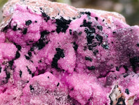 Natural Salrose Cobaltion Dolomite with Heterogenite Specimens x 3 From Kakanda, Congo
