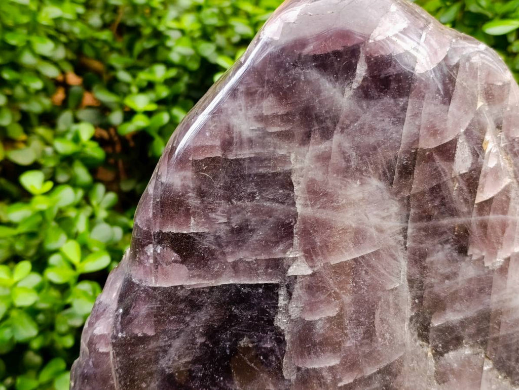 Polished XXLRare Angelite Anhydrite One Side Polished x 1 Tulear, Madagascar - Toprock Gemstones and Minerals 