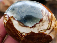 Polished Polychrome Jasper Galets x 24 From NW Coast, Madagascar