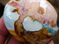 Polished Polychrome Jasper Galets x 24 From NW Coast, Madagascar