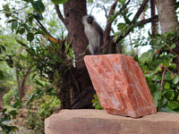 Natural Large Sunset Orange Calcite Specimen x 1 From Spitzkop, Namibia