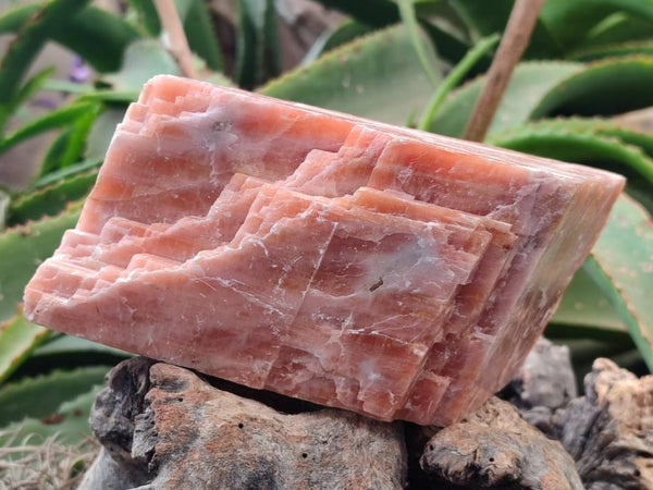 Natural Large Sunset Orange Calcite Specimen x 1 From Spitzkop, Namibia