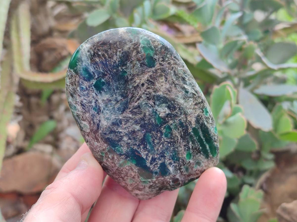 Polished Emerald Mica 'Mutokolite' Standing Free Forms x 4 From Mutoko, Zimbabwe - Toprock Gemstones and Minerals 