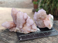 Natural Amethyst Spirit Quartz Clusters x 12 From Boekenhouthoek, South Africa