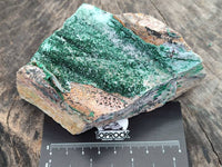 Natural Drusy Coated Chrysocolla And Malachite Specimens x 4 From Lupoto, Congo