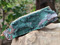Natural Drusy Coated Chrysocolla And Malachite Specimens x 4 From Lupoto, Congo