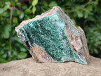 Natural Drusy Coated Chrysocolla And Malachite Specimens x 4 From Lupoto, Congo - Toprock Gemstones and Minerals 