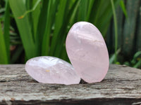 Polished Rose Quartz Palm Stones x 20 From Madagascar